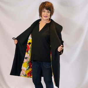 Ivy Francesca Coat (Black)