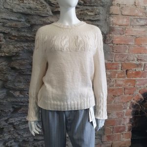 Women’s 10 Ply Seamless Hand Knitted Jumper | NZ Wool
